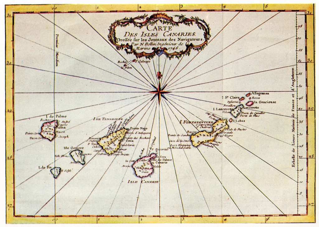 islascanarias-mapa-antiguo el pais canario