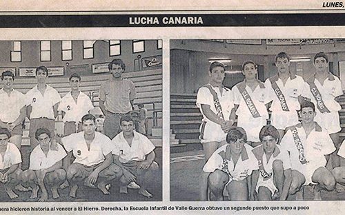 Cadetes vencen a la selección de El Hierro