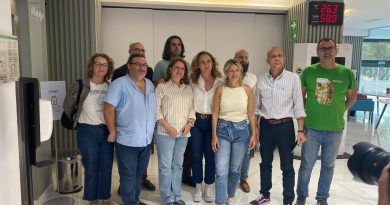 El STEC-IC defiende la estabilidad del profesorado interino de Canarias ante Yolanda Díaz, vicepresidenta del Gobierno central