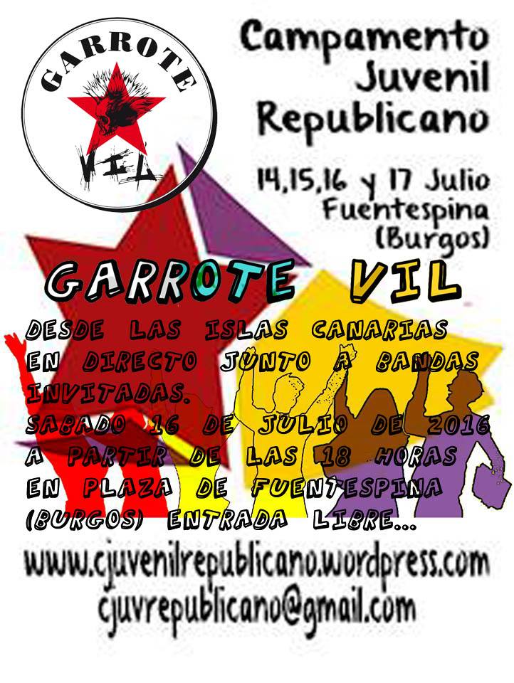 cartel CAMPAMENTO