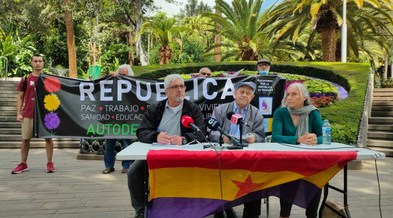 Las organizaciones republicanas Canarias llaman a manifestarse contra los símbolos franquistas el 14 de abril