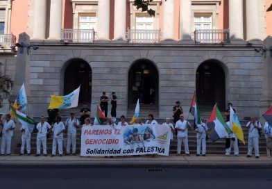 Sanitarios canarios se solidarizan con Palestina
