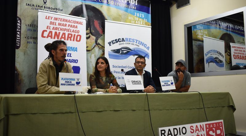 La iniciativa de la Plataforma del Mar Canario para garantizar la soberanía de las aguas canarias llega al Congreso de la mano de Drago Canarias