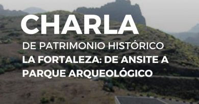 Charla de Patrimonio Histórico. La Fortaleza: de Ansite a Parque Arqueológico