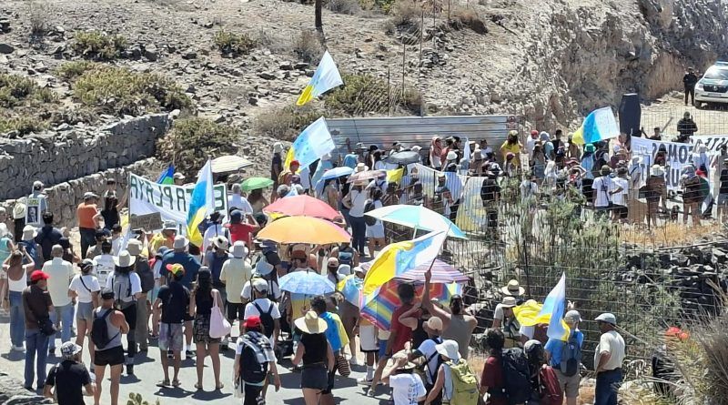 Podemos Adeje denuncia obras «en zona de protección de Costas en Cuna del Alma»